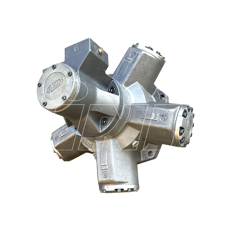 Radiální, statický tlakově vyvážený variabilní hydraulický motor řady IMC (může nahradit britský motor STAFFA)